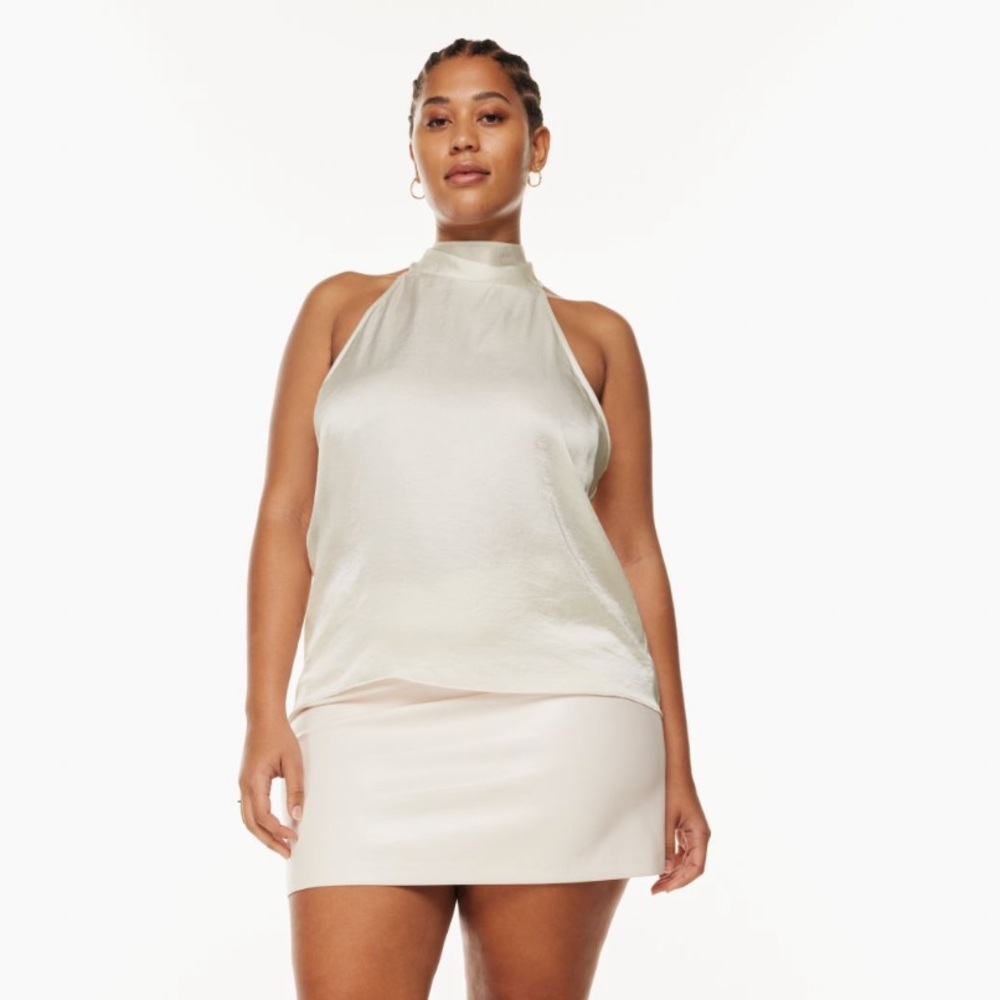 Wilfred Runaway Satin Blouse NWT